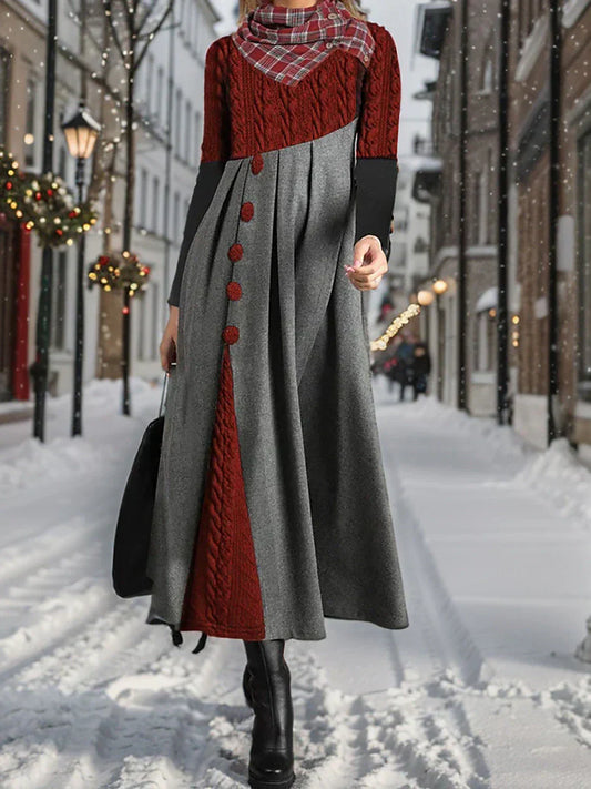 LM | Tailor-made and elegant winter dress