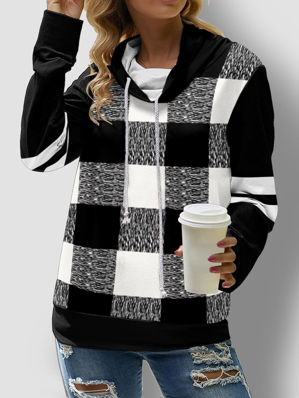 LM | Modern and fashionable winter cardigan